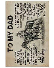 To My Dad - Horse Riding - Poster 16x24 Poster front