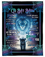 To My Mom - Fleece Blanket Small Fleece Blanket - 30" x 40" front