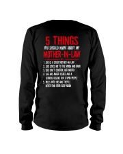 Son-in-law - Mess With Me - T-Shirt Long Sleeve Tee tile
