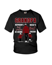 Grandpa - Best Friend Best Partner-in-crime Youth T-Shirt tile