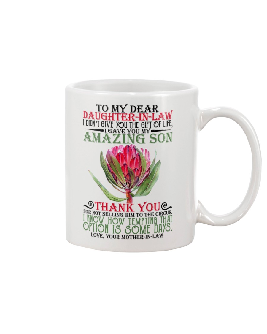 MOM TO DAUGHTER IN LAW Mug