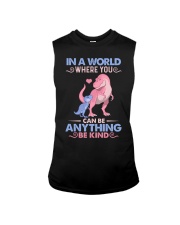 GRANDMA TO GRANDKIDS - IN A WORLD - BE KIND Sleeveless Tee thumbnail