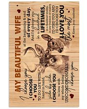 To My Wife - Deers - I Choose You - Poster 16x24 Poster front