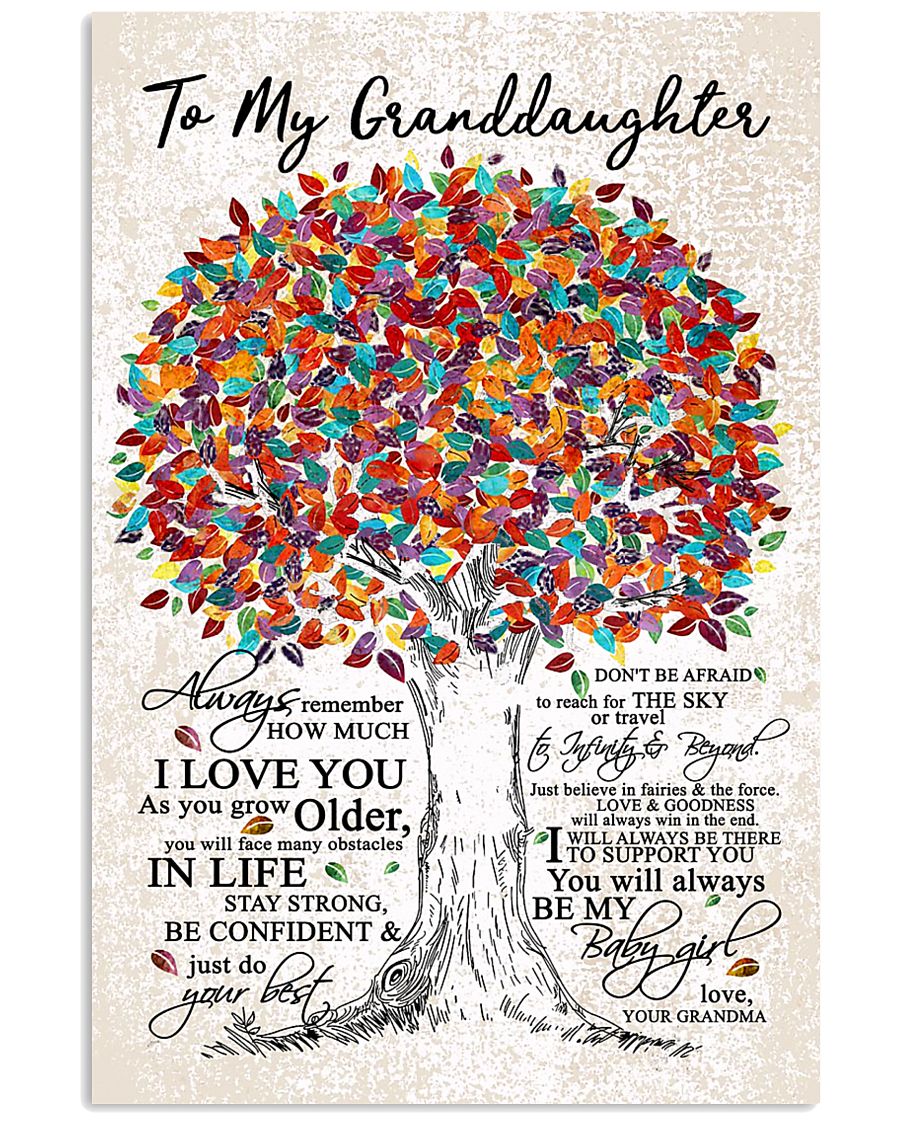 GRANDMA TO GRANDDAUGHTER 16x24 Poster
