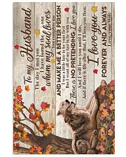 TO MY HUSBAND 16x24 Poster front