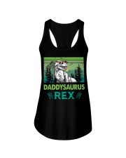 T-SHIRT - TO DAD - DADDYSAURUS REX Ladies Flowy Tank thumbnail