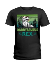 T-SHIRT - TO DAD - DADDYSAURUS REX Ladies T-Shirt thumbnail