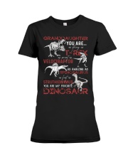 PARENTS TO KIDS - DINOS - FAVORITE Premium Fit Ladies Tee thumbnail