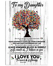 To My Daughter - Tree - For All The Things My 16x24 Poster front