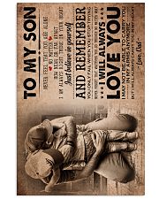 DAD TO SON 16x24 Poster front