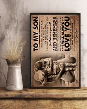 DAD TO SON 16x24 Poster lifestyle-poster-3