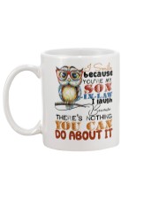MUG - I SMILE BECAUSE YOU ARE MY SON-IN-LAW - OWL Mug back