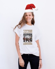 To My Granddaughter - Once Upon A Time - T-shirt Classic T-Shirt lifestyle-holiday-crewneck-front-1