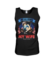 T-SHIRT - MY WIFE WEARS SCRUBS - NURSE Unisex Tank thumbnail