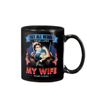 T-SHIRT - MY WIFE WEARS SCRUBS - NURSE Mug thumbnail