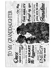 Grandma to Granddaughter - You Are The Beat Of My 16x24 Poster front