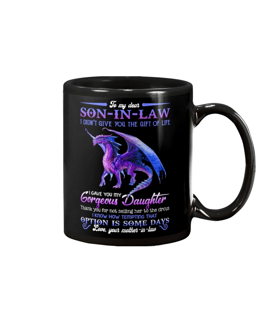 TO MY SON-IN-LAW - DRAGON - CIRCUS Mug