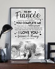 TO MY FIANCE'E - DEER - THE DAY I MET YOU 16x24 Poster lifestyle-poster-2