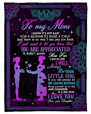 To My Mom - Fleece Blanket Small Fleece Blanket - 30" x 40" front