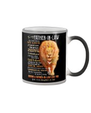 MUG - TO MY FATHER-IN-LAW - LION - THANK YOU Color Changing Mug thumbnail