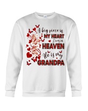 Angel - Grandpa - A Big Piece Of My Heart Crewneck Sweatshirt tile