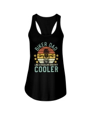 T-SHIRT - FATHER'S DAY - BIKER Ladies Flowy Tank thumbnail