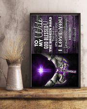 To My Wife - God Blessed The Broken Road - Poster 16x24 Poster lifestyle-poster-3