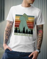 T-SHIRT - TO UNCLE - UNCLESAURUS REX Classic T-Shirt lifestyle-mens-crewneck-front-6