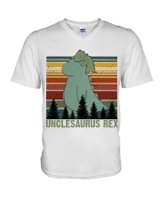 T-SHIRT - TO UNCLE - UNCLESAURUS REX V-Neck T-Shirt tile