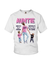 Auntie - Best Partner In Crime T-Shirt Youth T-Shirt tile