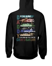 TO DAD - VINTAGE STYLE - FAVORITE DINOSAUR Hooded Sweatshirt tile