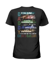 TO DAD - VINTAGE STYLE - FAVORITE DINOSAUR Ladies T-Shirt tile