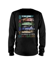 TO DAD - VINTAGE STYLE - FAVORITE DINOSAUR Long Sleeve Tee tile