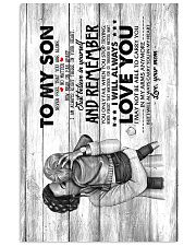 Mom to Son - Hugging - Never Feel That You Are Vertical Poster tile