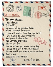 Gifts for Mom - Fleece Blanket Small Fleece Blanket - 30" x 40" front