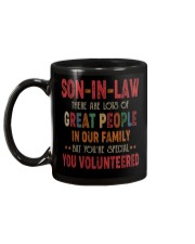 MUG - SON-IN-LAW - VINTAGE - YOU VOLUNTEERED Mug back