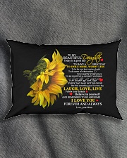 MOM TO DAUGHTER Rectangular Pillowcase aos-pillow-rectangle-front-lifestyle-1