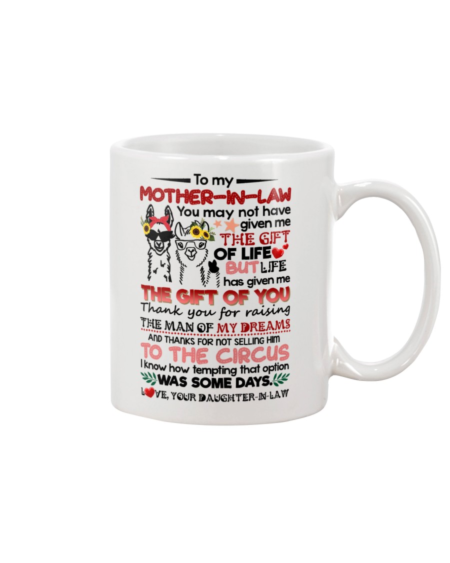 TO MY MOTHER-IN-LAW - LLAMA - THANK YOU Mug