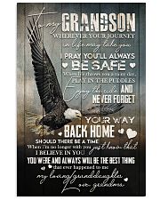Grandma to Grandson - Never Forget Your Way 16x24 Poster front