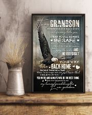 Grandma to Grandson - Never Forget Your Way 16x24 Poster lifestyle-poster-3