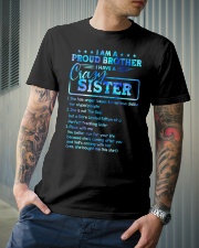 Brother - I Have A Crazy Sister - T-Shirt Classic T-Shirt lifestyle-mens-crewneck-front-6