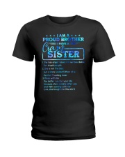 Brother - I Have A Crazy Sister - T-Shirt Ladies T-Shirt thumbnail
