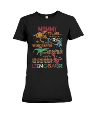 MOMMY - DINOSAUR Premium Fit Ladies Tee tile