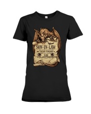 Son-in-law - Dragon - You Volunteered - T-Shirt Premium Fit Ladies Tee tile