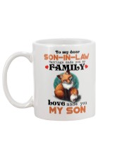 TO MY SON-IN-LAW - FOX - LOVE MADE YOU MY SON Mug back