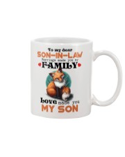 TO MY SON-IN-LAW - FOX - LOVE MADE YOU MY SON Mug front