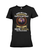 SON-IN-LAW - DRAGON - VINTAGE - YOU VOLUNTEERED Premium Fit Ladies Tee thumbnail