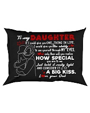 Dad To Daughter - Hugging - If I Could Give Rectangular Pillowcase front