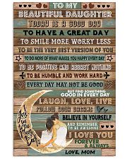 MOM TO DAUGHTER 16x24 Poster front
