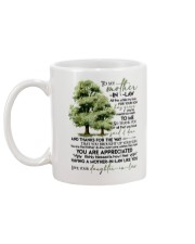 MUG - TO MY MOTHER-IN-LAW - TREE - ALL THE WHILE Mug back